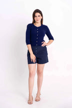 Casaquinho Traçado Botões