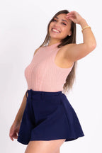 Regata de Tricot Trançada