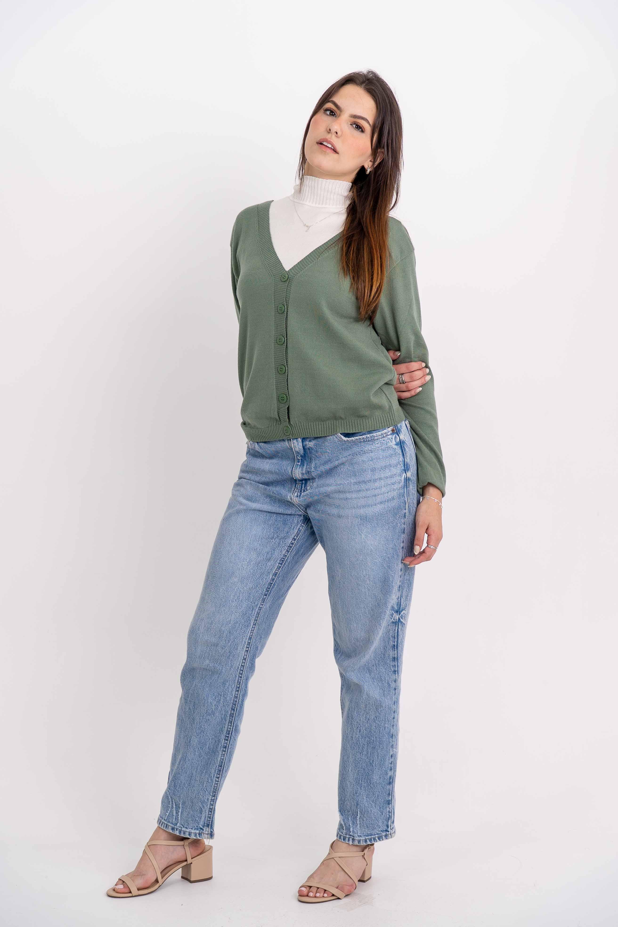 Casaco Básico Botões