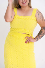 Conjunto Modal Regatinha e Saia Longa