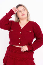 Casaquinho Botões Mousse