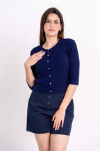 Casaquinho Traçado Botões