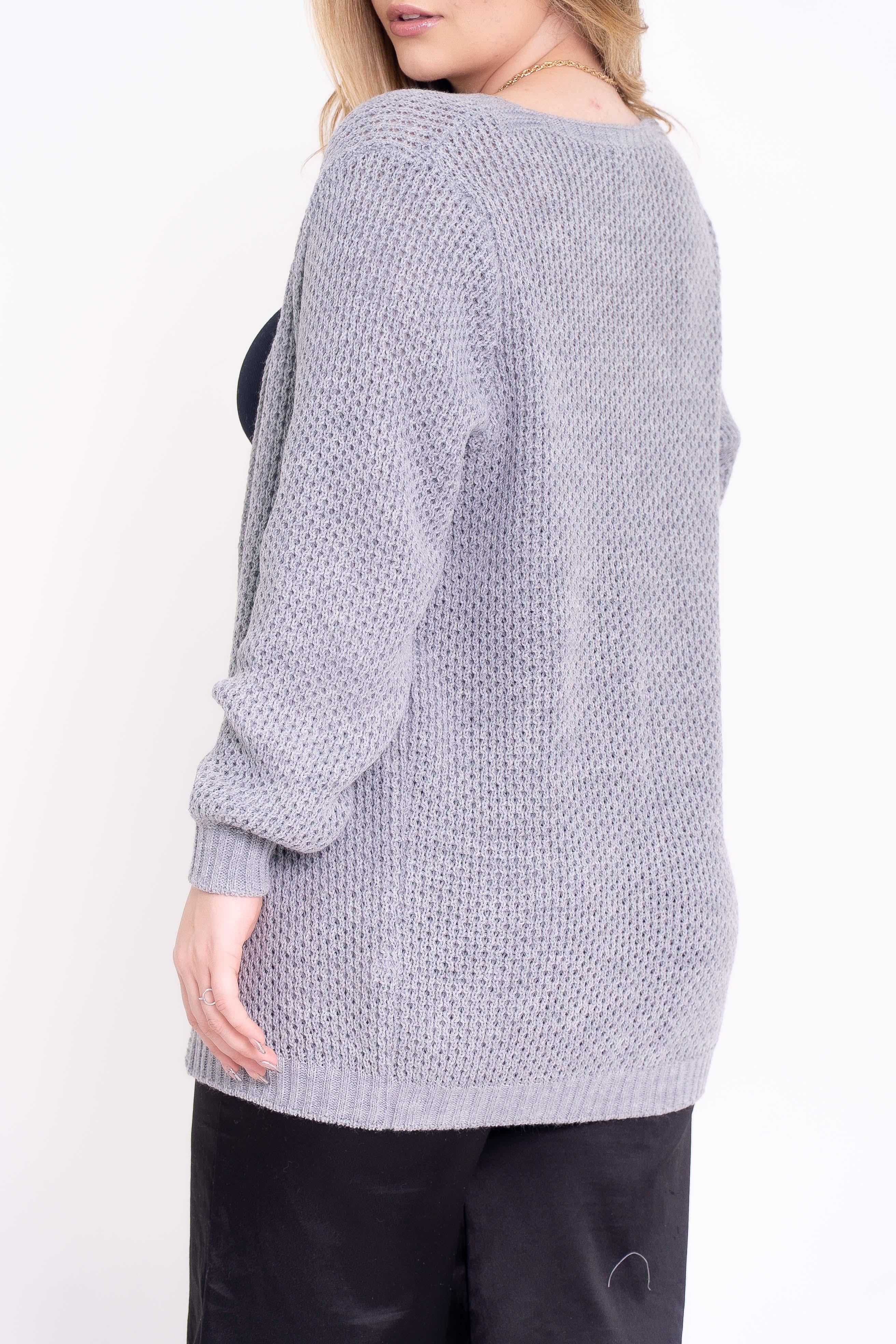 Casaco de Tricot Ponto Fang