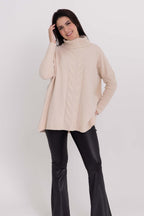 Poncho Mousse Trançado