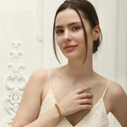 Pulseira de Aço Inoxidável Luxuosa Ebbelle