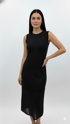 Vestido Vazadinho Longo