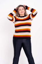 Blusa Listrada de Lã