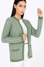 Casaco Detalhado Tijolinho