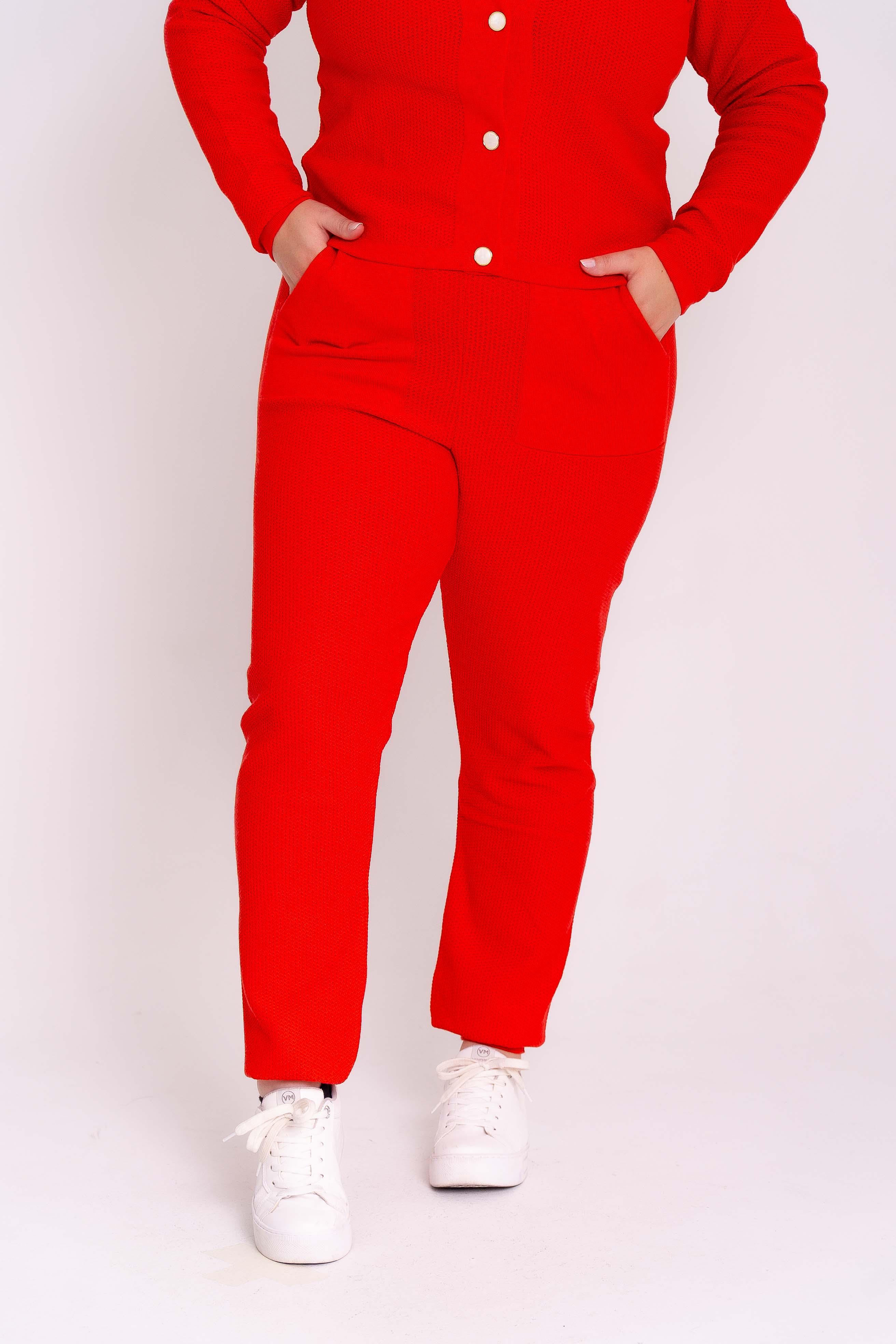 Conjunto Casaco e Calça Colmeia Modal