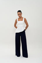 BLUSA ASSIMETRIA PLANE-COTTON