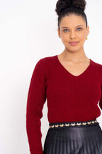 Blusa Modal com Decote V