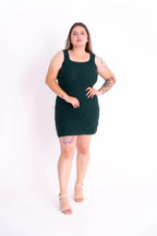 Vestido de Tricot Lacinho