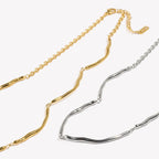 Colar Minimalista em Aço Inoxidável 316L E.B.belle