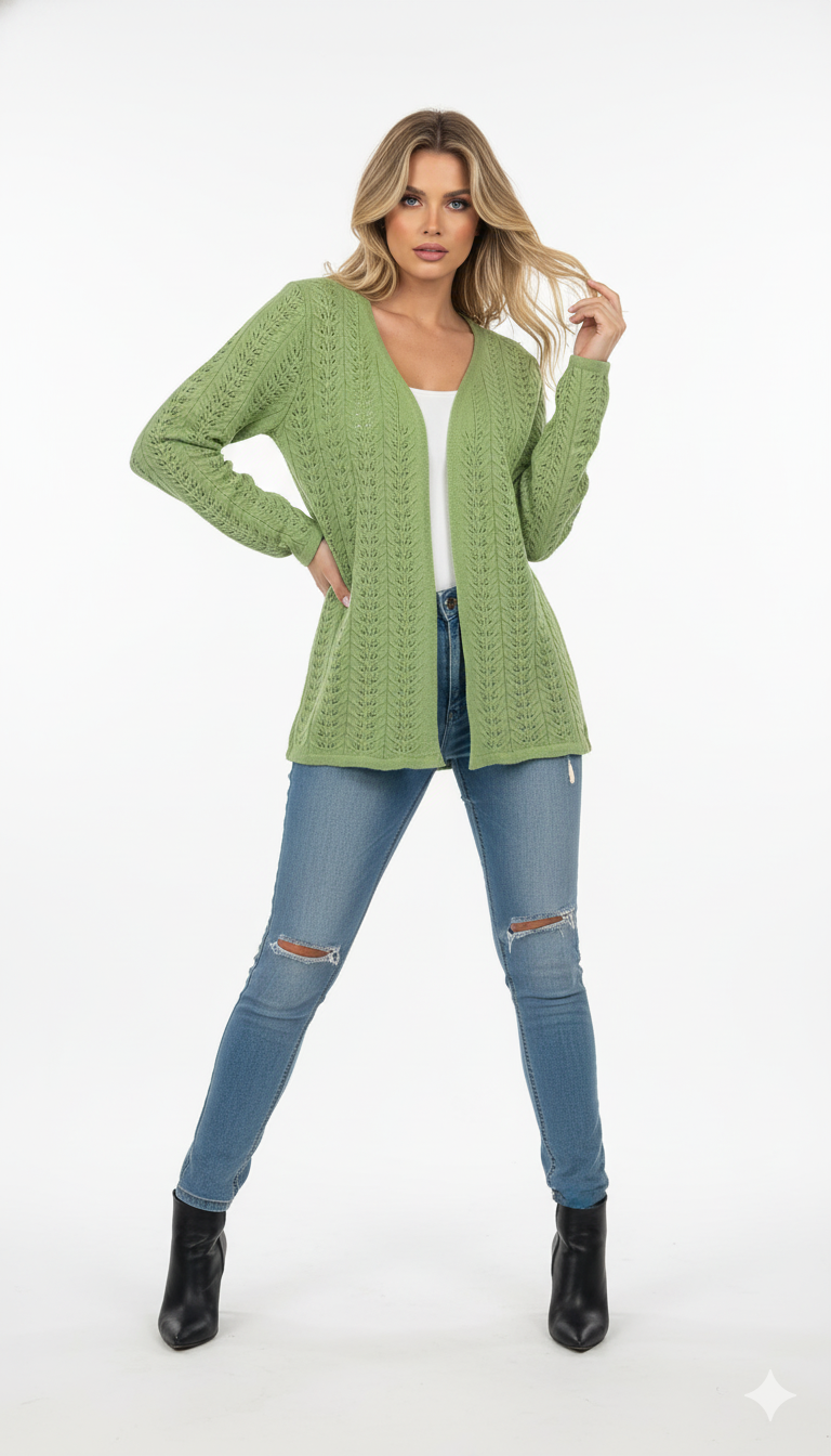 Casaco Rendado Modal