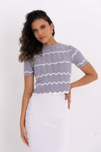 Tshirt Listrada Zigzag