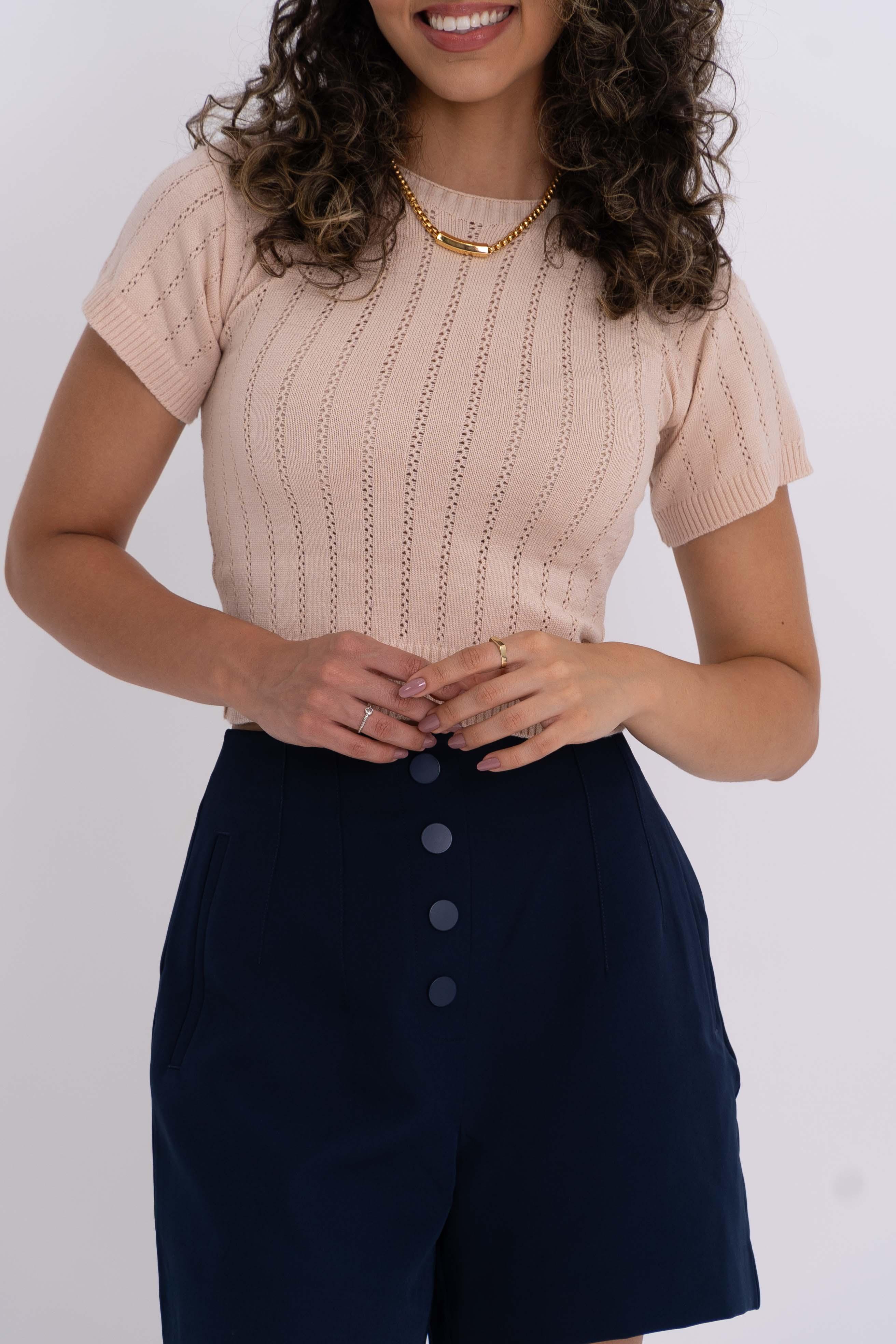 T-Shirt Modal Pontinhos