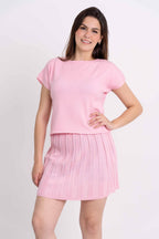 Conjunto Plissado Lurex