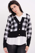 Casaco Xadrez Curto