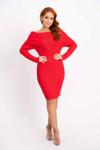 Vestido Canelado Elegance