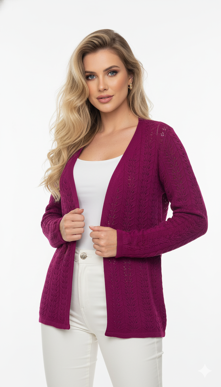 Casaco Rendado Modal