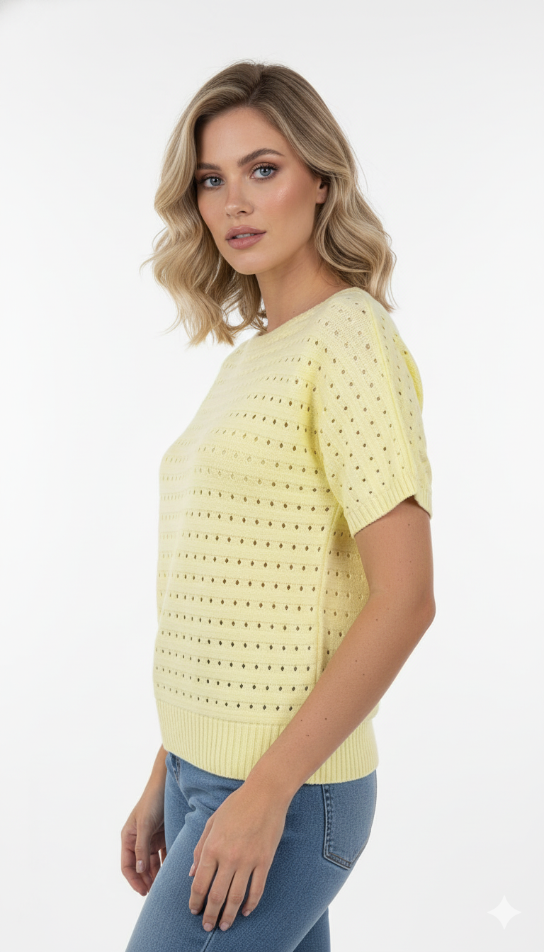 Tshirt Vazadinha de Modal