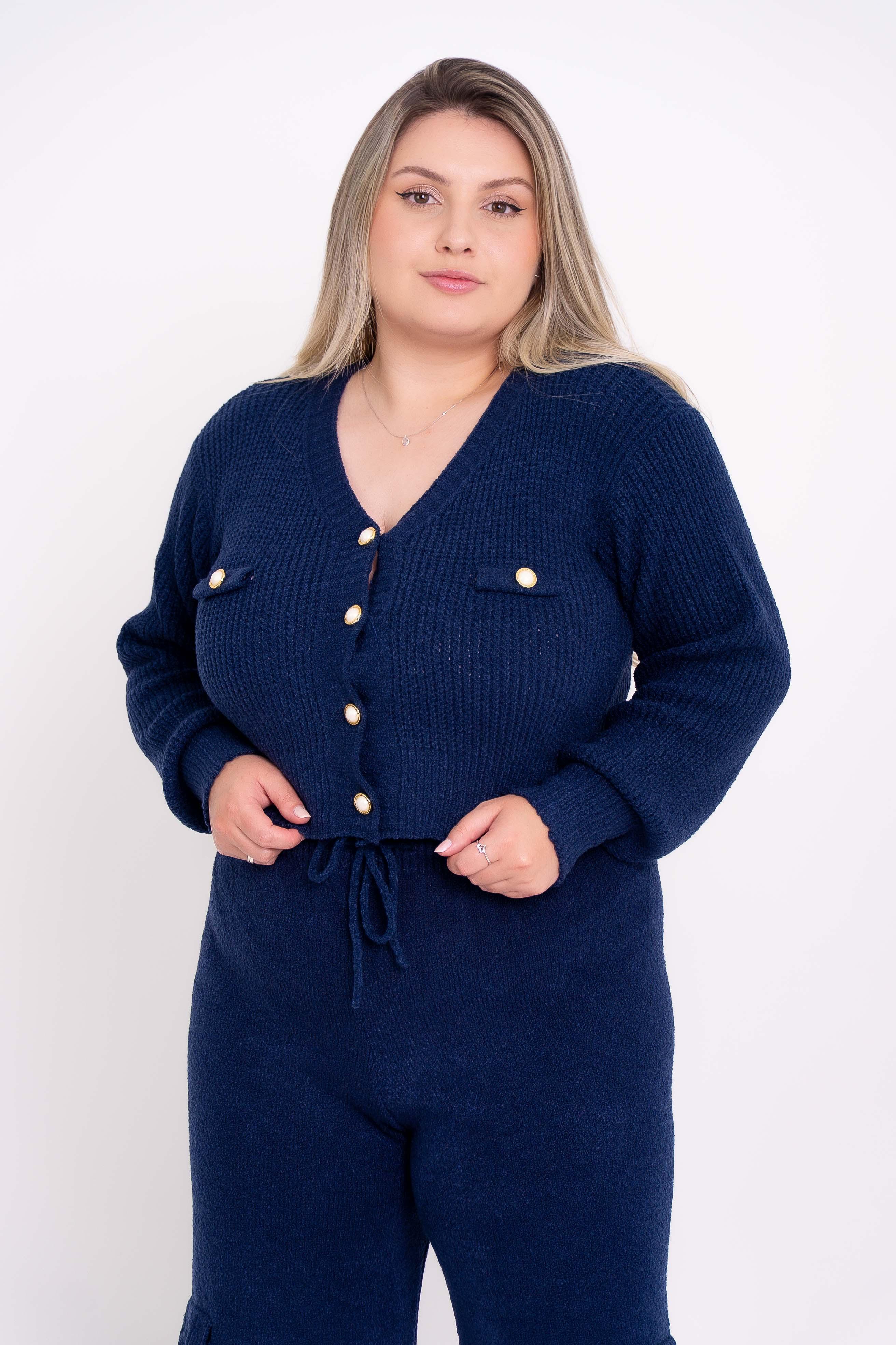 Casaquinho Botões Mousse