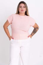 Blusinha Morcego Modal Trabalhada