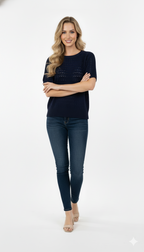 Tshirt Vazadinha de Modal