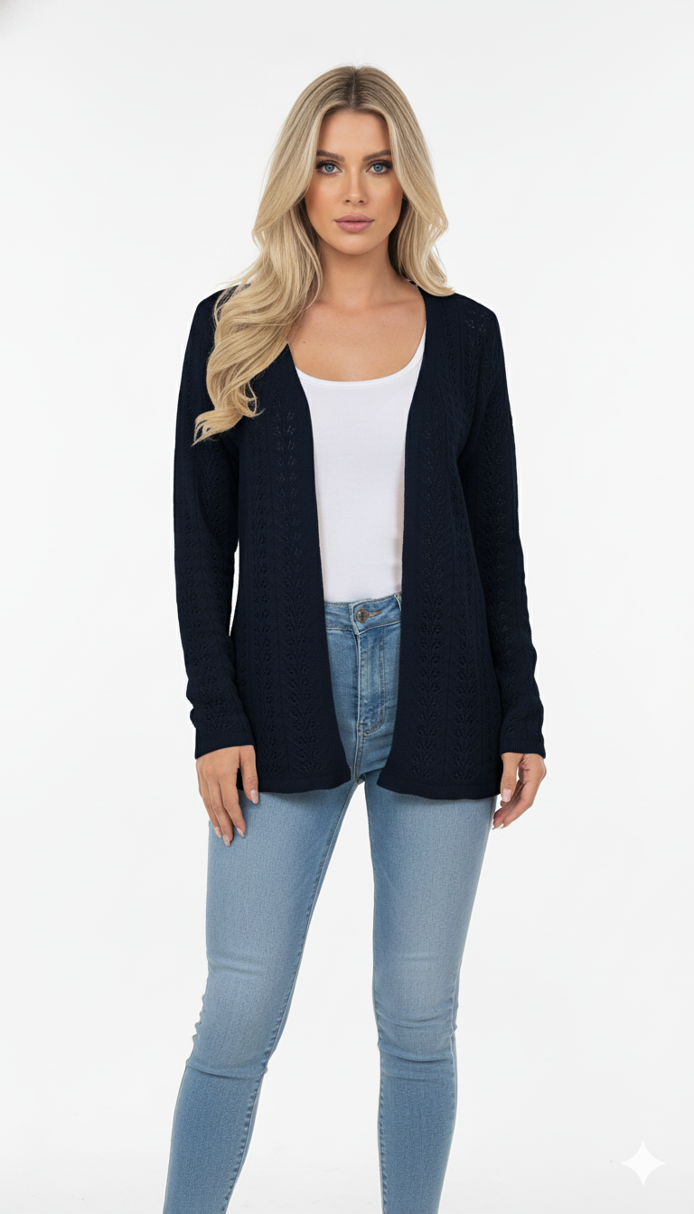 Casaco Rendado Modal