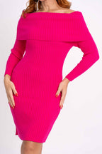 Vestido Canelado Elegance