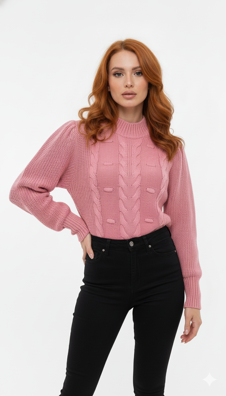 Blusa Trançada Pipoquinha