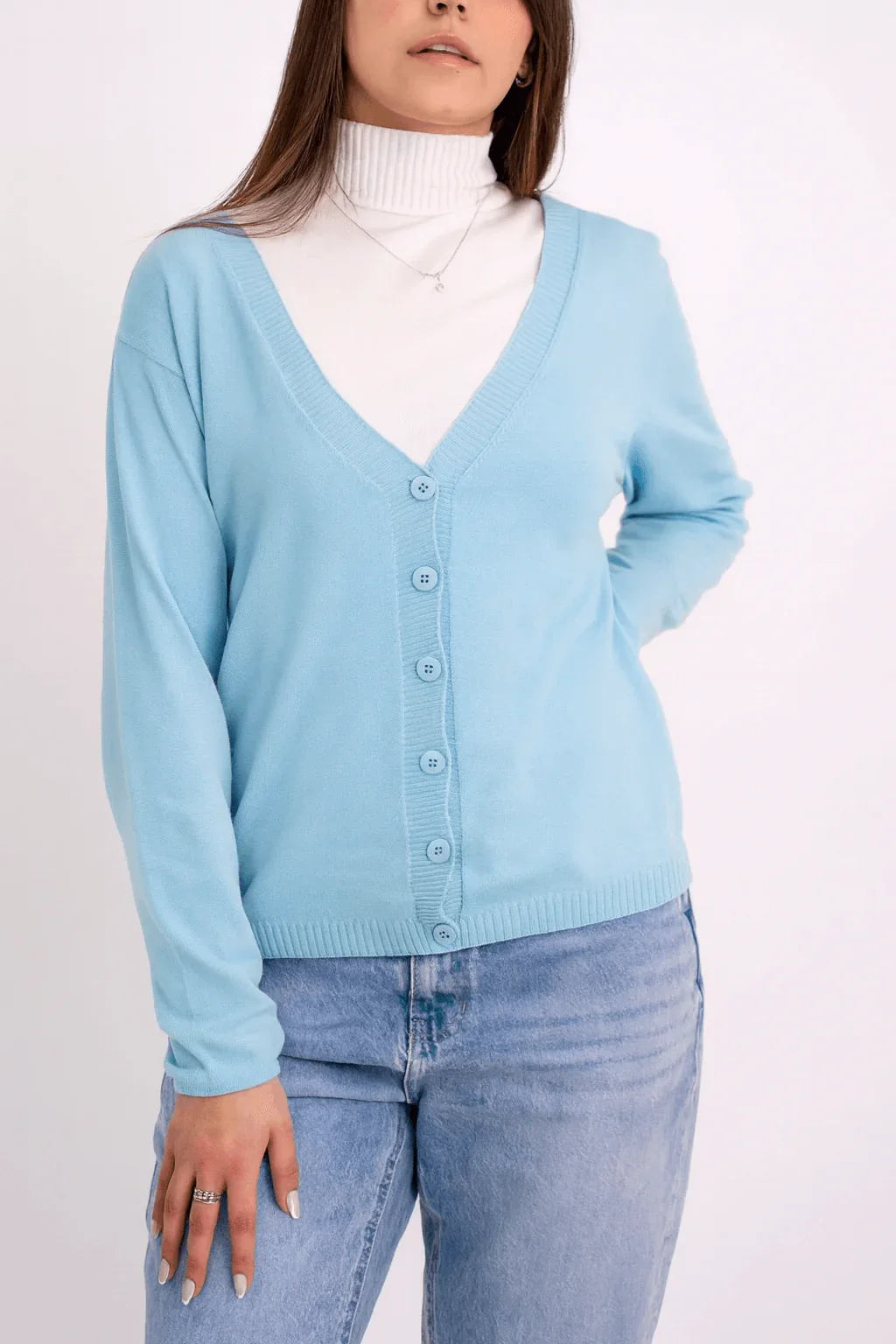 Casaco Básico Botões