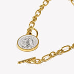 Colar Anjo PVD Ouro Inoxidável E.B.belle