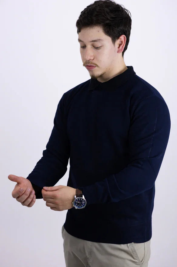 Suéter Forrado Liso