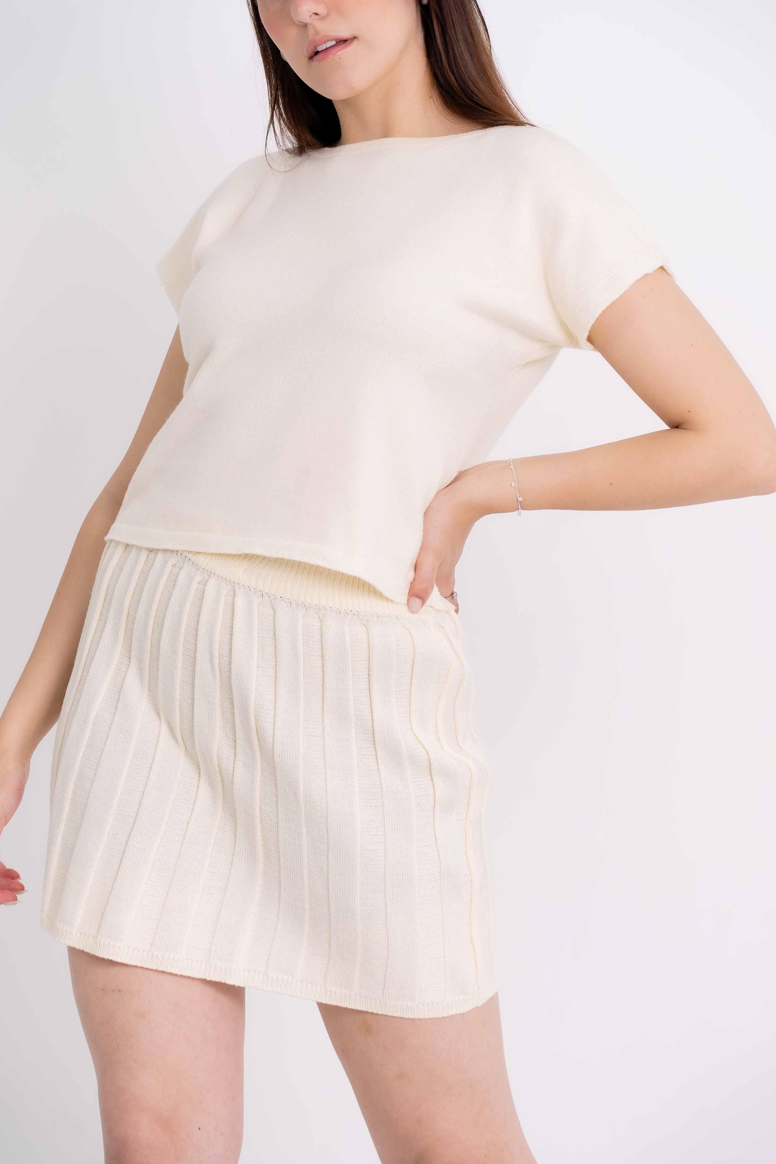 Conjunto Plissado Lurex