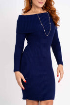 Vestido Canelado Elegance