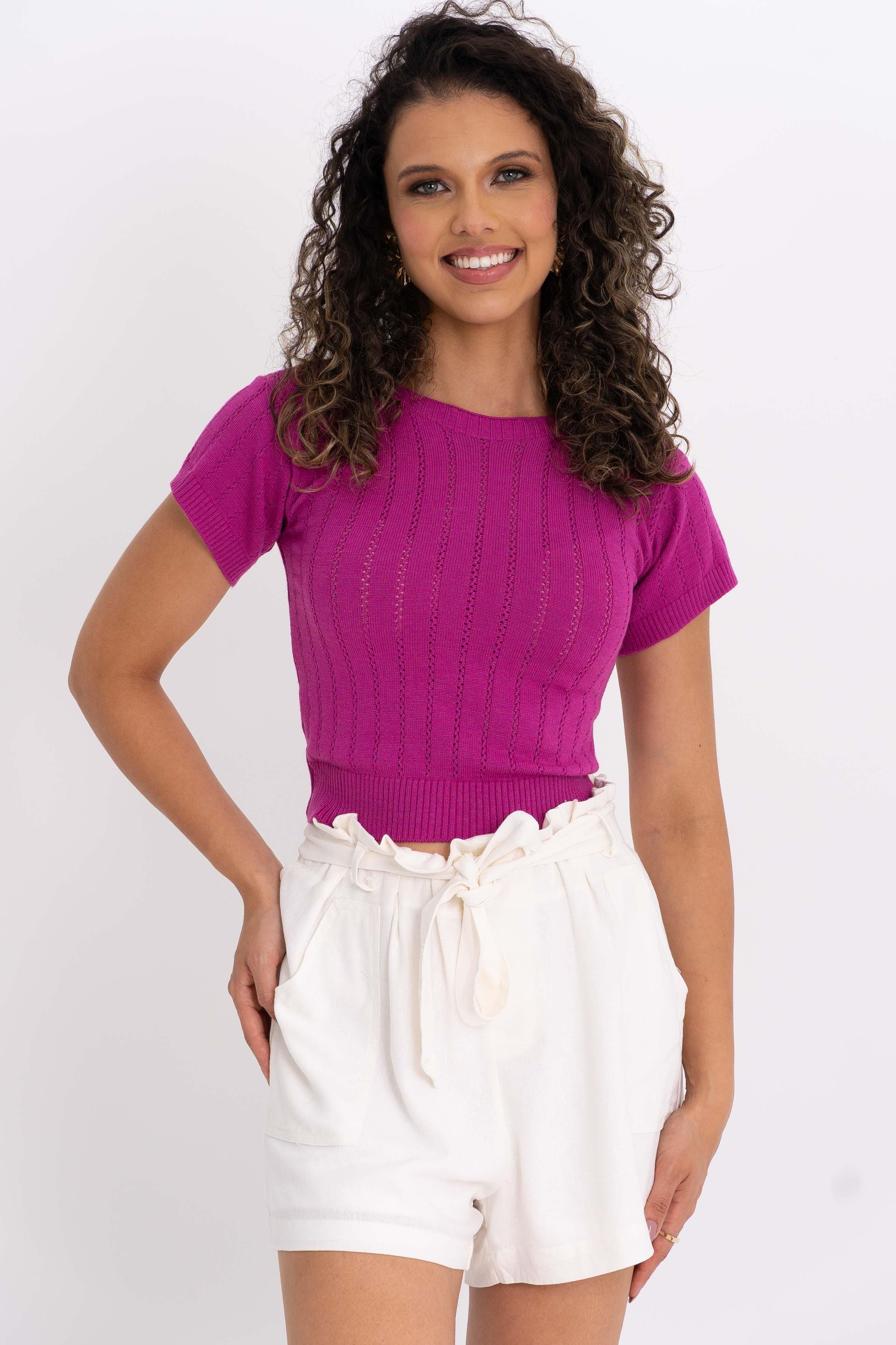 T-Shirt Modal Pontinhos