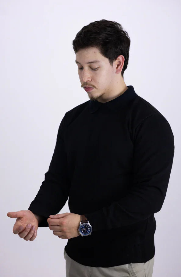 Suéter Forrado Liso