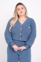 Casaquinho Botões Mousse