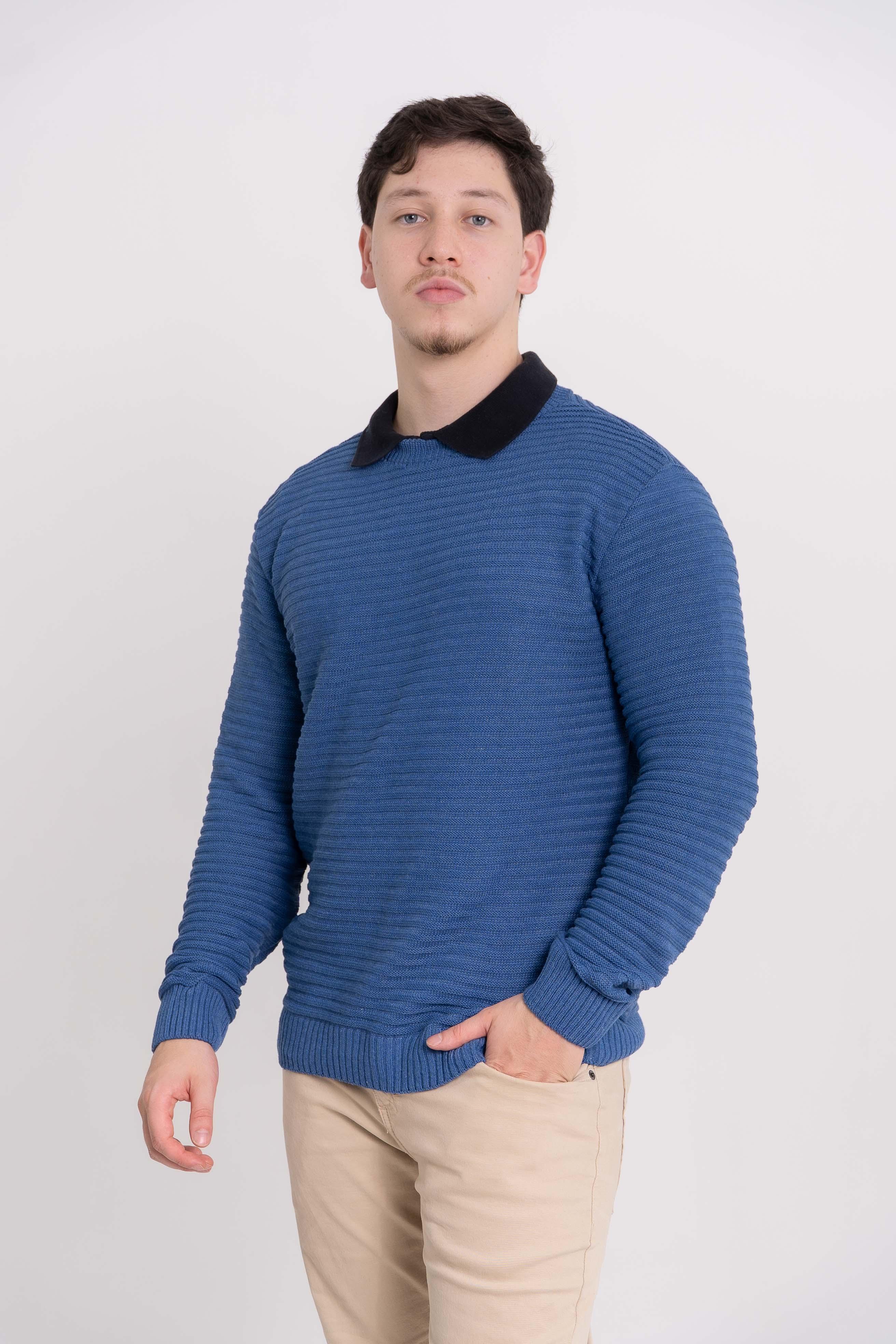 Suéter Nervura Masculino