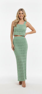 Conjunto Rendado com Forro