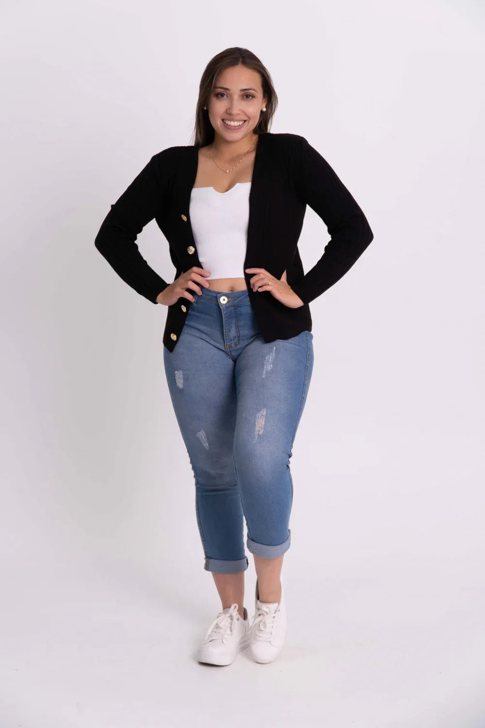 Casaco Canelado Modal