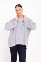 Blusa Plus Size Feminina Gola Alta