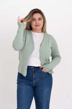 Casaco liso de modal