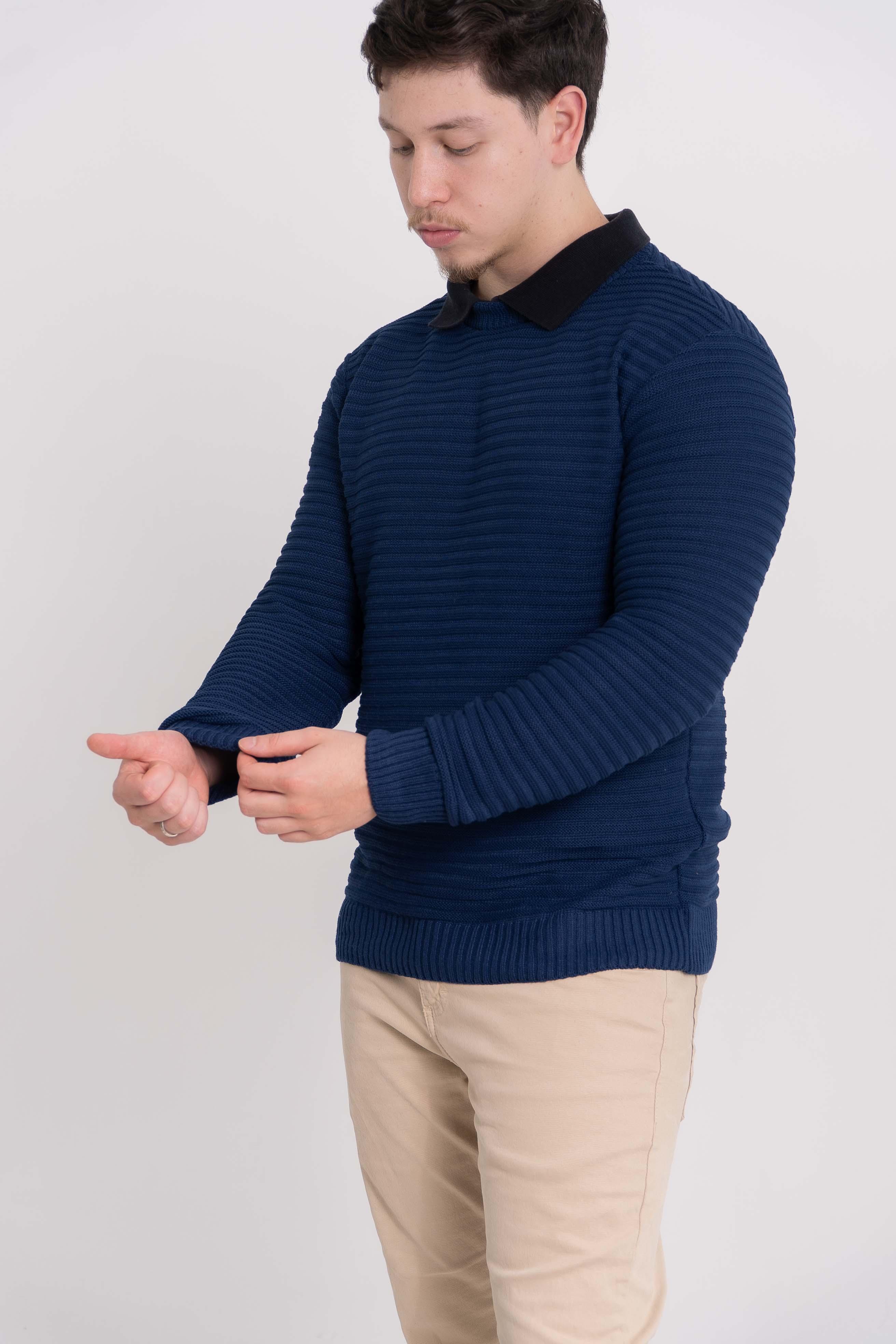Suéter Nervura Masculino