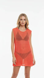 Saia de Praia de Tricot