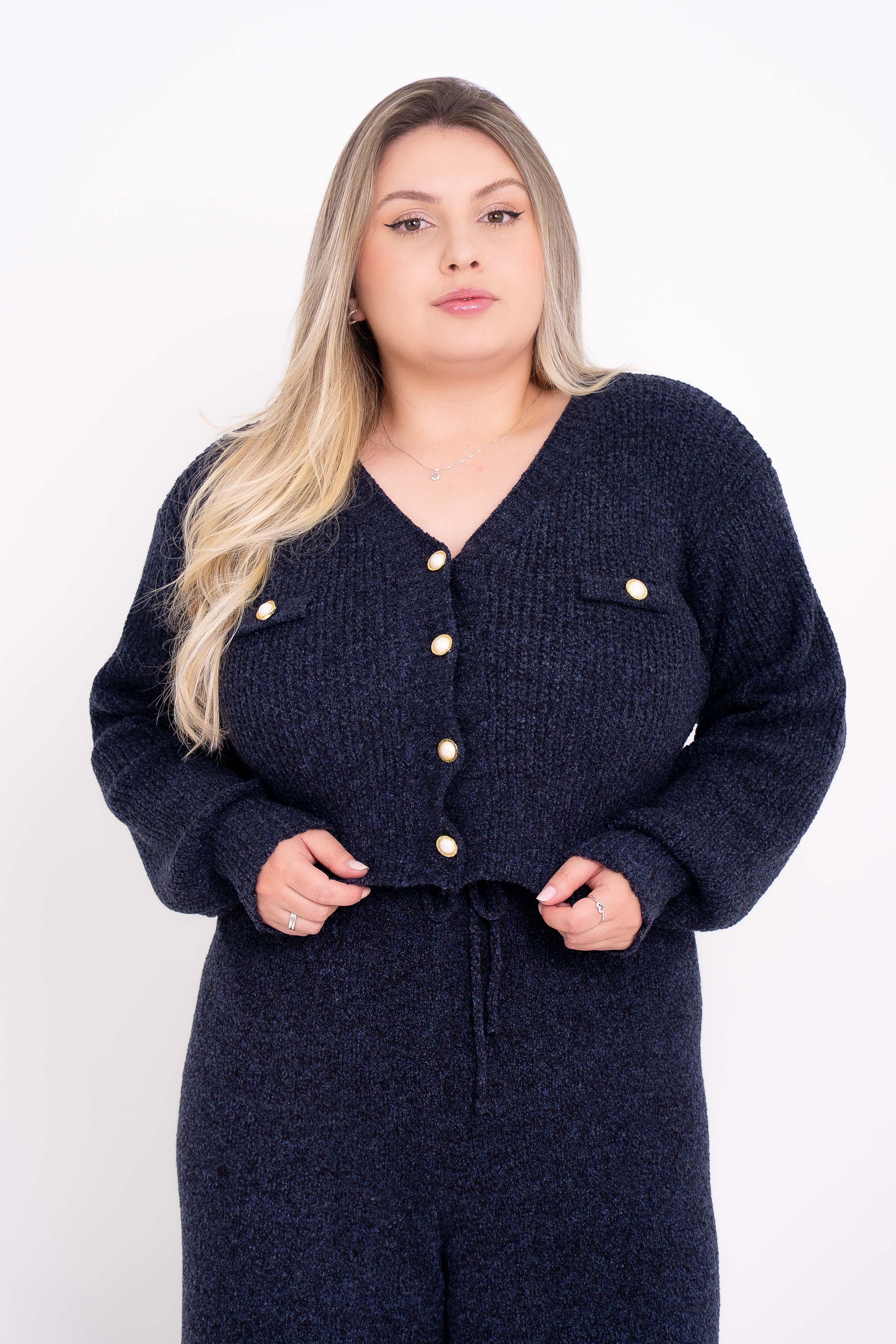 Casaquinho Botões Mousse