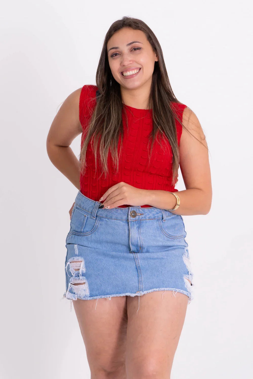 Regatinha Pipoca Canelada