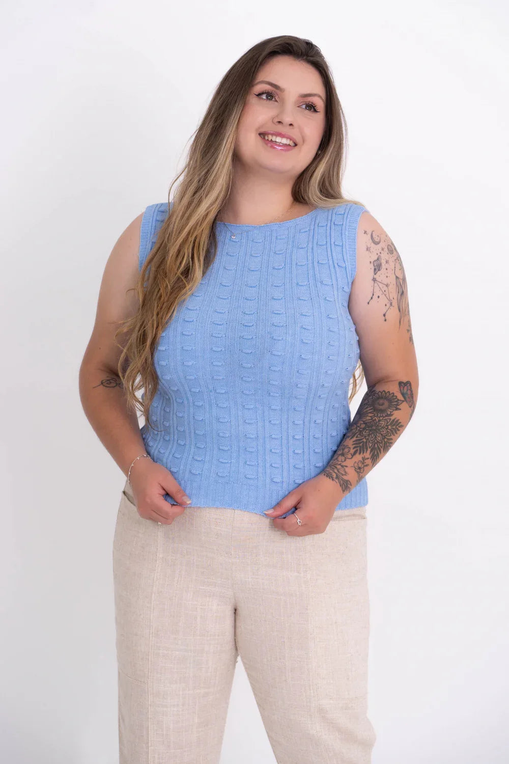 Regatinha Pipoca Canelada