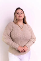 Blusa Básica Gola Careca